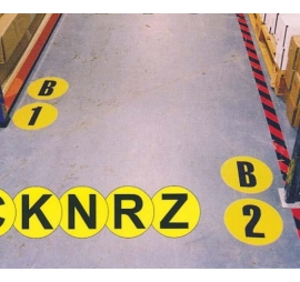 Information signage for floor PROVOST