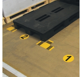 Pallet location marking