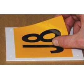 Vinyl adhesive for identification plates and flags PROVOST