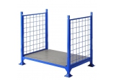 Pallet with 2 mesh sides - format 1200 x 800 mm