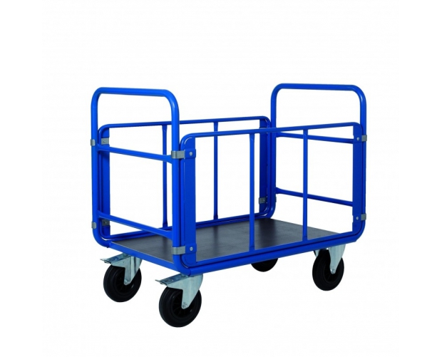 Promax trolley with 4 tubular sides. 