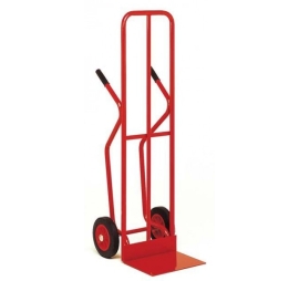 Wide back hand truck