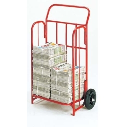 Newspaper hand truck