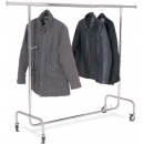 Chrome-plated mobile clothes rack 1 adjustable level PROVOST
