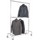 Tertiary clothes rack 2 adjustable levels PROVOST