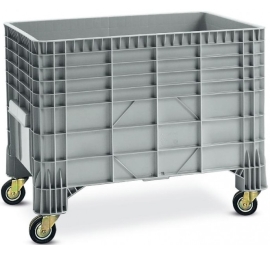 Pallet crate 4 casters 550 L