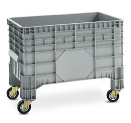 Pallet crate 4 casters 285 L