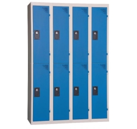 Multiple lockers 2 compartments width 300