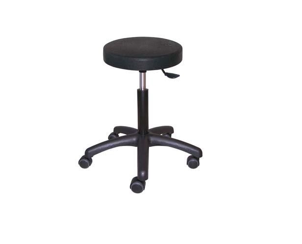 Stool on casters 
