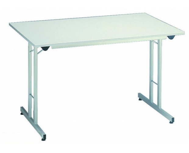 Folding table grey top 