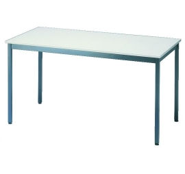 Conference table grey melamine top PROVOST