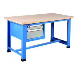 Industrial workbench with compartment with 2 drawers PROVOST