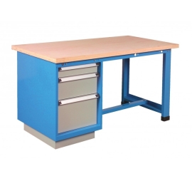 Workbench + 3 drawer compartment 100/200/300