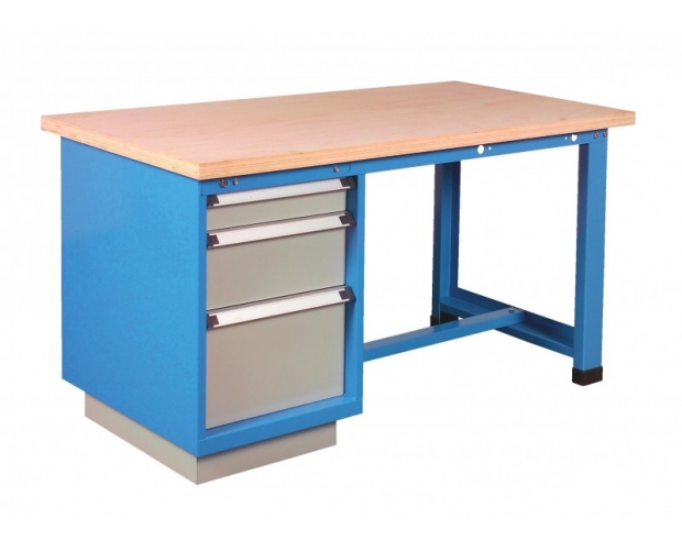 Workbench + 3 drawer compartment 100/200/300 