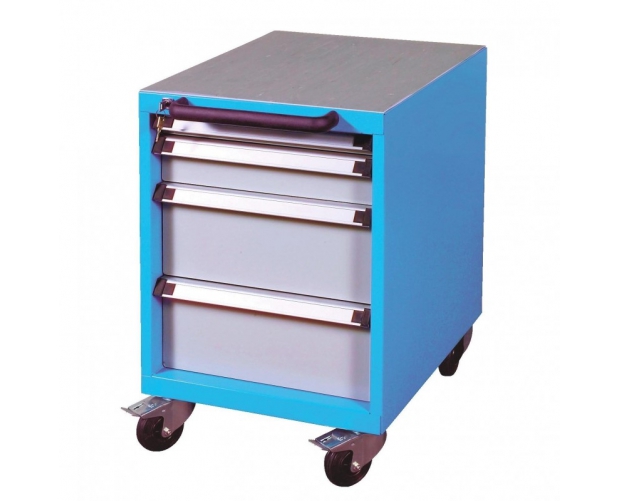 Mobile compartment 4 drawers 
