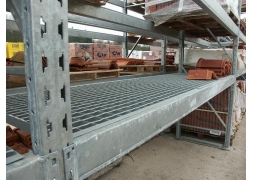 Slatted cover and wire shelf PROVOST