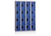 Multiple lockers 4 compartments width 400