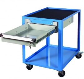 Workshop trolley 2 levels 1 drawer H100