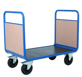 Promax trolley with 2 wooden backs