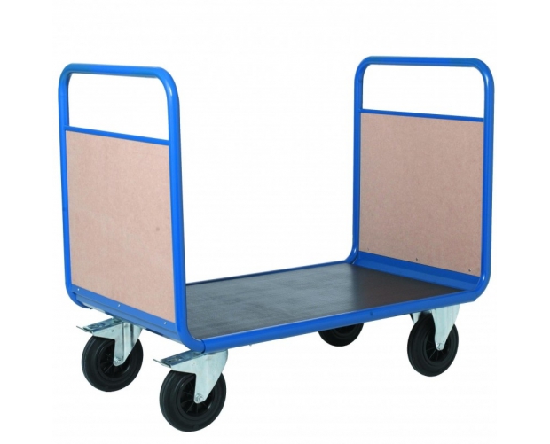 Promax trolley with 2 wooden backs 