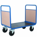 Promax trolley with 2 wooden backs PROVOST