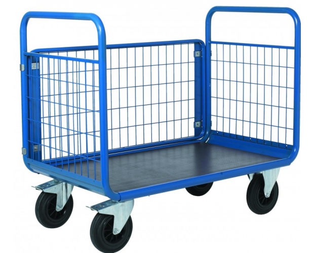 Promax trolley with 3 mesh sides 