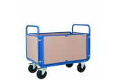 Promax trolley with 4 wooden sides PROVOST