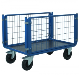 Promax trolley with 2 mesh sides.