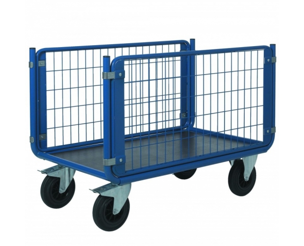Promax trolley with 2 mesh sides. 
