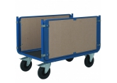 Promax trolley with 2 wooden sides PROVOST