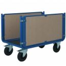 Promax trolley with 2 wooden sides PROVOST