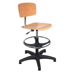 Seat wood with foot rest PROVOST