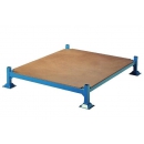Pallet with extenders bottom base wood - format 1200 x 800 mm PROVOST