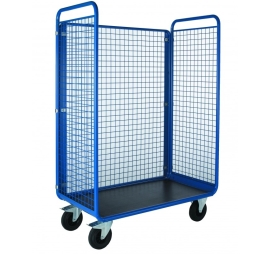 Promax trolley with 3 mesh sides