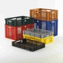 Perforated bins brown PROVOST