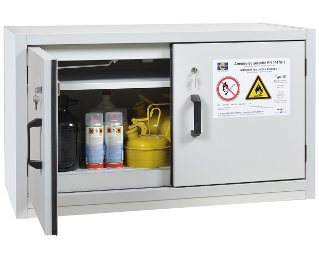 Security cupboard fire-resistant 30 min H635 L1100 