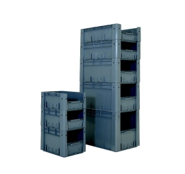 Stackable bins with front opening 600 x 400 PROVOST