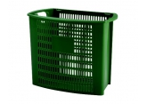 Perforated sorting basket without opening