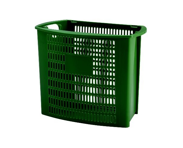 Perforated sorting basket without opening 