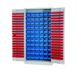 High cabinet with bins PROVOST
