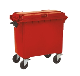 Rolling waste bin 4 wheels 1000 L PROVOST