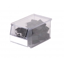 Bin with spout SYSTEMBOX transparent L.230 x W.150 x H.130 PROVOST