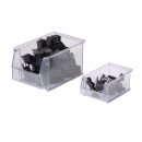Bin with spout SYSTEMBOX transparent L.230 x W.150 x H.130 PROVOST
