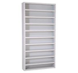 Bin cabinet for SYSTEMBOX 10 shelves without bins