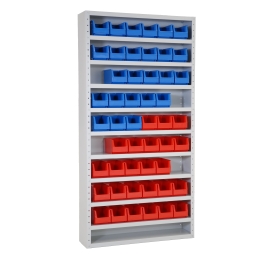 Bin cabinet for SYSTEMBOX 10 shelves with bins