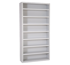 Bin cabinet for SYSTEMBOX 8 shelves without bins PROVOST