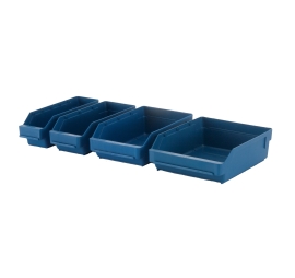 Probox bins with removable dividers depth 300 PROVOST