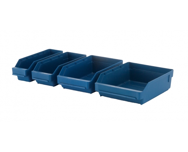 Probox bins with removable dividers depth 300 