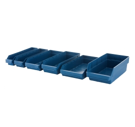 Probox bins with removable dividers depth 500 PROVOST