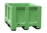 Pallet crate green for selective sorting